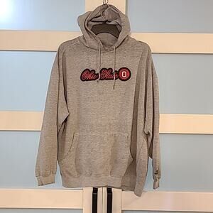Vintage Starter Hoodie Ohio State Buckeyes Sweatshirt OSU XL Script Embroidered